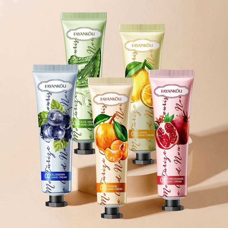Handcream Cosmetic Moisturizing Natural Anti Aging Hand Care Cream Tube Organic Whitening Private Label Custom Lotion