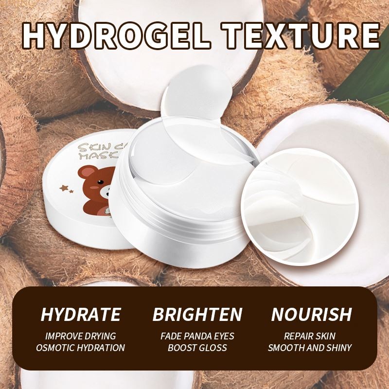 factory Factory manufacturer coconut pads wholesale private brand fruit eye mask custom logo