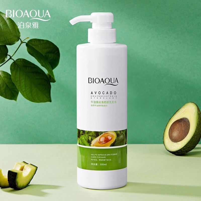 OEM Bioaqua Private Label Avocado Moisturizing Brightening Smooth Beauty Hair Hand Body Skin Care Set OEM Bioaqua Private Label