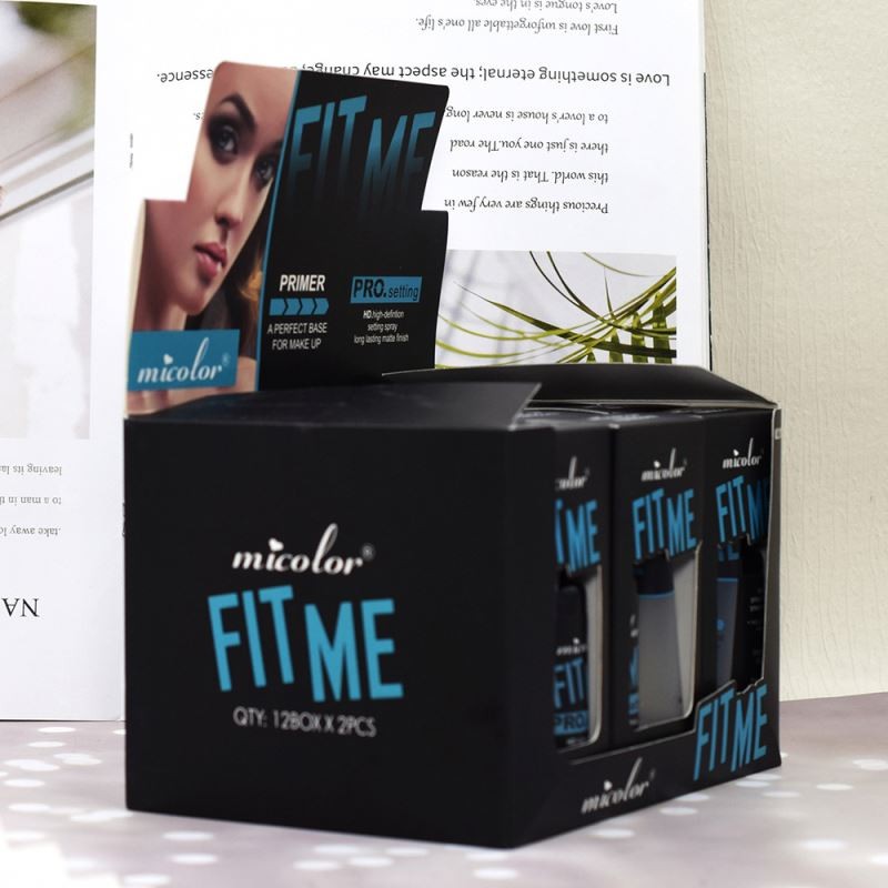 12 Sets MICOLOR clear Primer and Matte Makeup Fixer Setting Set Pre-makeup Moisturizing Finishing Fixing Spray