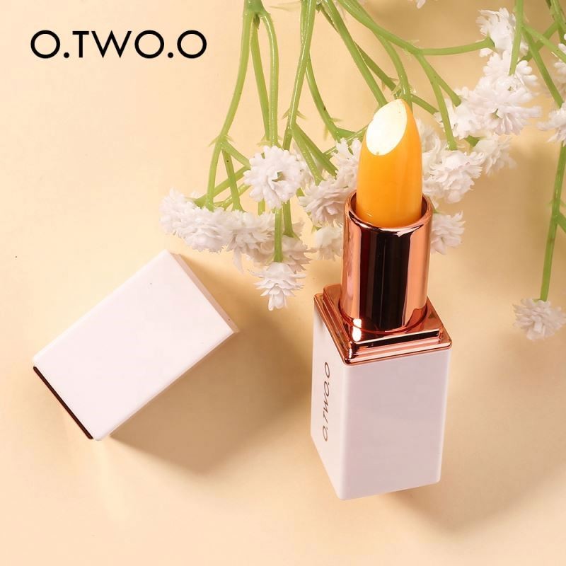 O.TWO.O Vegan Hygienic Moisturizing Lipstick Anti Aging Makeup Care Colors Ever-changing Lip Balm