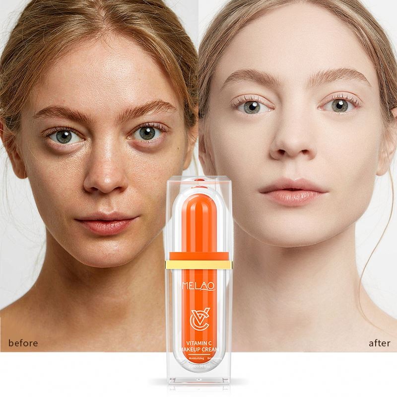 factory Oem 4 in 1 Face Concealer Pre Makeup Primer Moisturizes Whitening and Brightening Tone-Up Cream