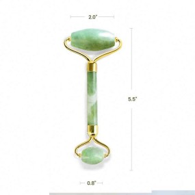 Crystal Blue Jasper Stone Facial Face Massage Jade Roller