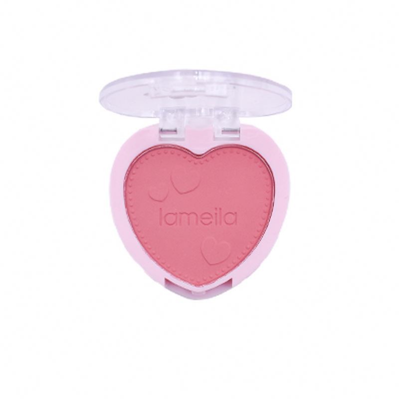 factory Blush Makeup Love Palette 4 Color Mineral Powder Peach Red Rouge Lasting Natural Hawthorn Cheek Tint Waterproof Blusher Cosmetic