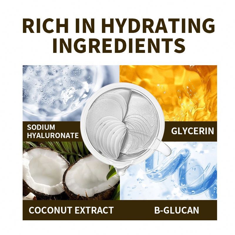 factory Factory manufacturer coconut pads wholesale private brand fruit eye mask custom logo