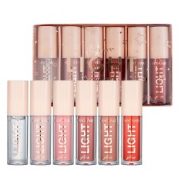 HANDAIYAN 6 Colors Lip Gloss Set Shiny Lipstick Make up for Lip Moist Lustre Liquid Lipstick OEM Your Logo Wholesale