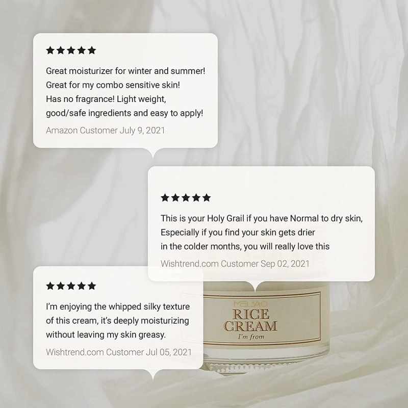 factory Oem OEM Best Selling Natural Whitening Brightening Intimate Skin Lightening Manufacturer Face Rice Cream