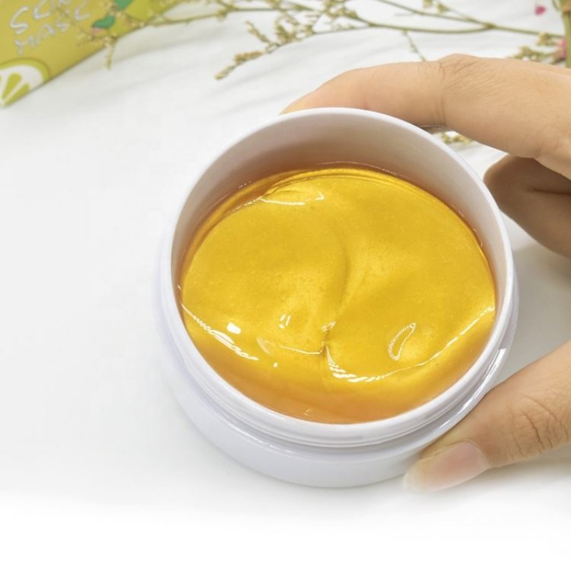 Oem Hot Sale Natural Fruit Extract Collagen Fresh Silk Nourishing Thender Moisturize Eye Patch