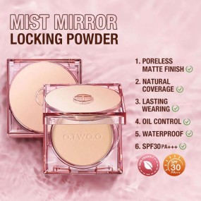 Waterproof Setting Whitening Oil Control Concealer Matte Foundation Pressed Powder Private Label Face Makeup