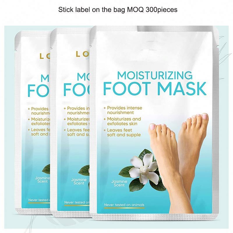 High Quality Korean wholesale exfoliating Collagen whitening foot mask