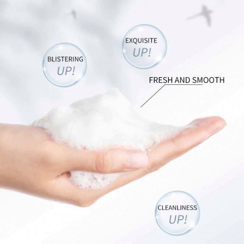 Oem Teil Micro Skin Care Moisturizing Whitening Pore Deeply Cleansning Cream Face Wash Facial Cleanser Deep Cleansing Pores