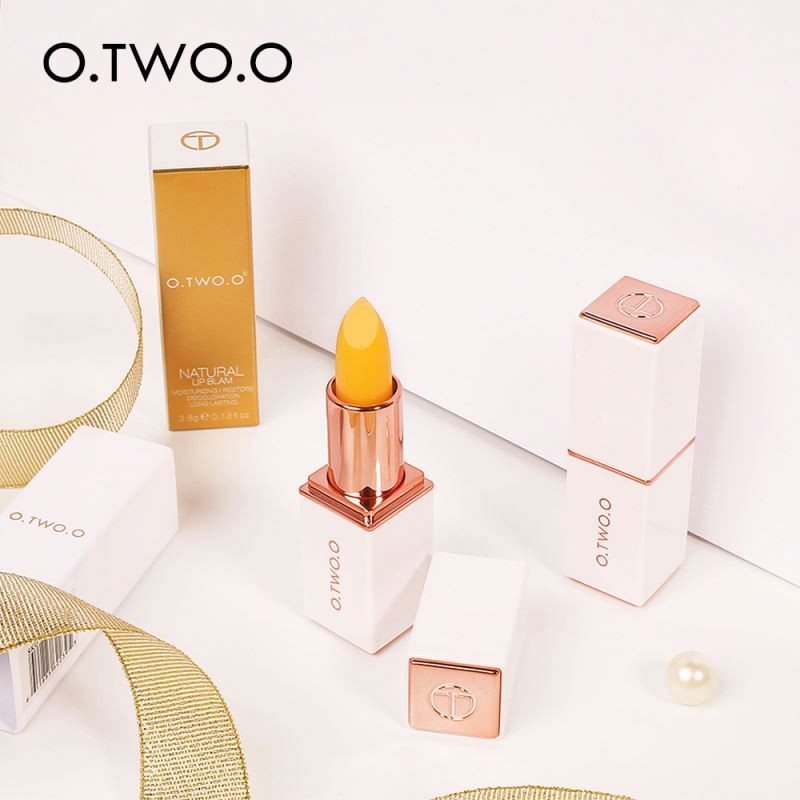 O.TWO.O Vegan Hygienic Moisturizing Lipstick Anti Aging Makeup Care Colors Ever-changing Lip Balm