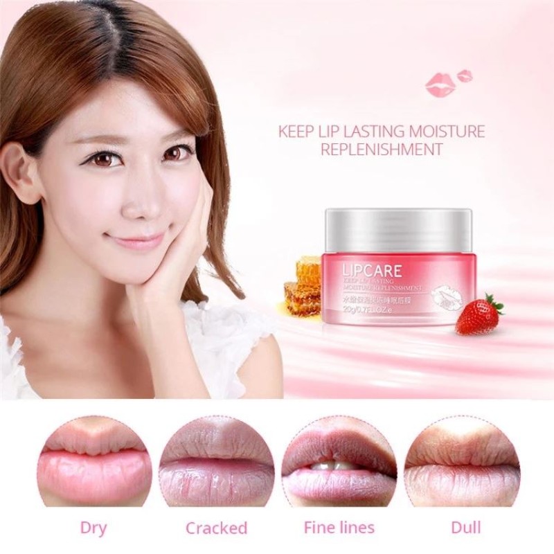 Factory Oem BIOAQUA Discount Now Private Label Moisturizing Collagen Sleeping Beauty pink Lip Mask