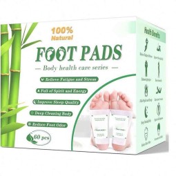 factory Oem Oem Unique High Quality Disposable Health Care and Beauty Bamboo Wood Vinegar Detox White Foot Patch Slimming