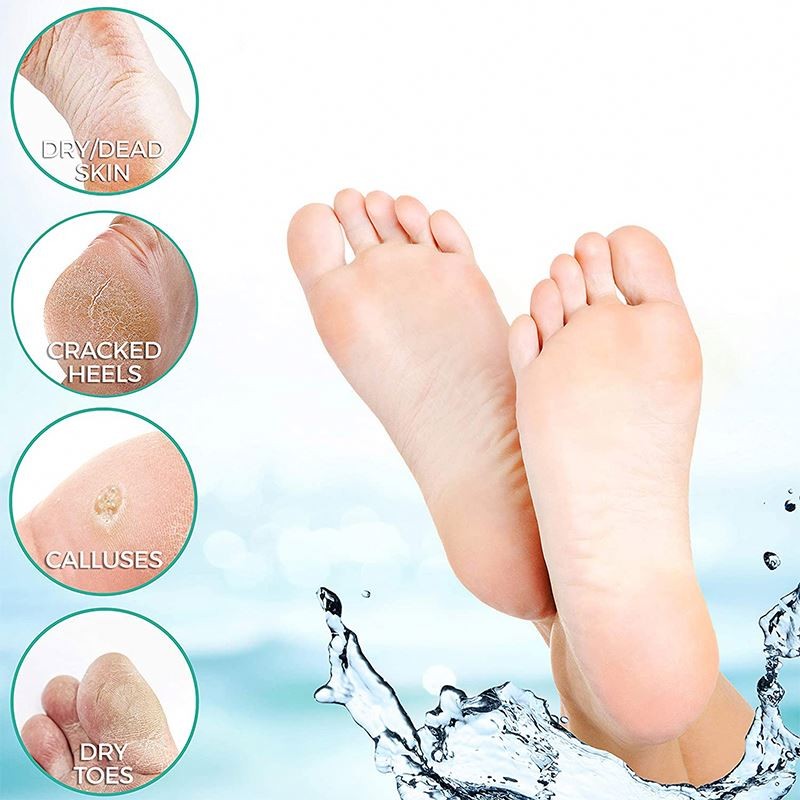 Oem Products Dry Spa Moisturize Whitening Collagen Socks Feet Gel Mask for Foot