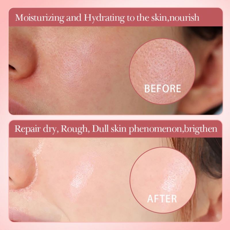 factory SADOER Peach Lactic Acid Bacteria Nourishing Hydrating Moisturizing Facial Private Label Skin Care Beauty Cosmetic Mask