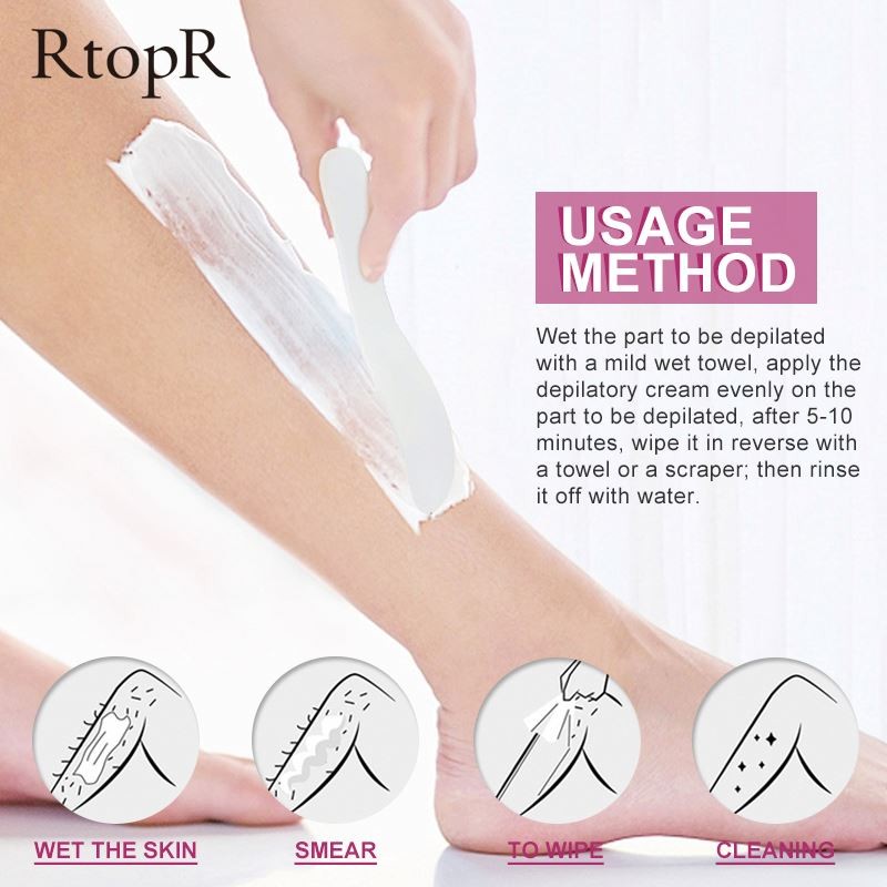 Oem Permanent Natural Painless for Smooth Away Vibe Remover Stop Growth Hair Removal Cream