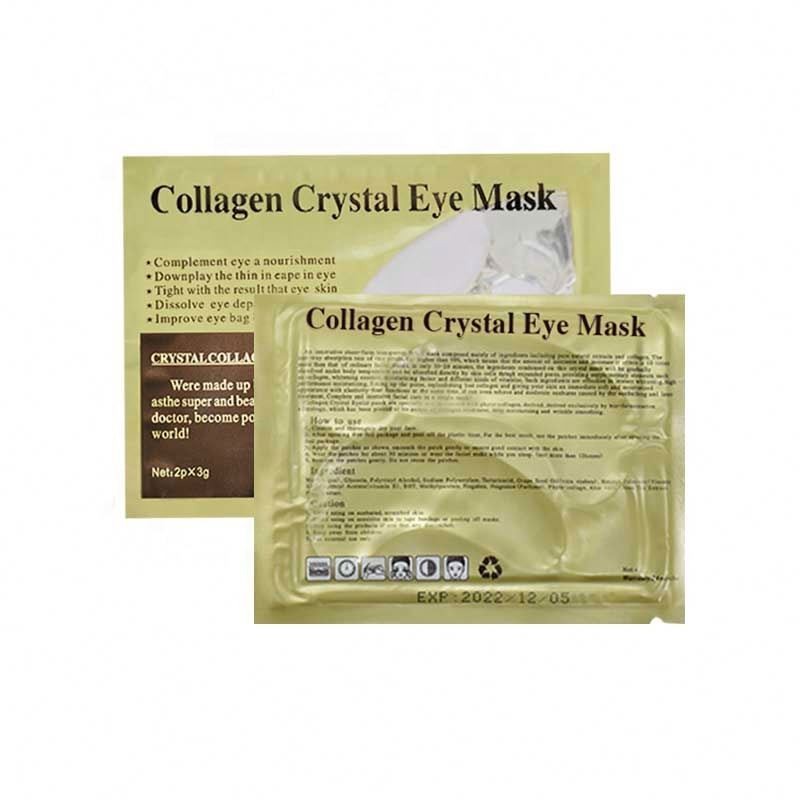 factory 2023 Popular types Collagen Crystal anti-puffiness mask Moisturizing Beauty skin care products for Eye