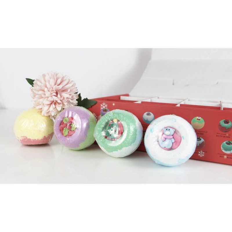 factory Oem Wholesale OEM Spa Natural Rose Lavender Adult Organic Private Vegan Round Salt Handmade Bubble for Bath Bombs