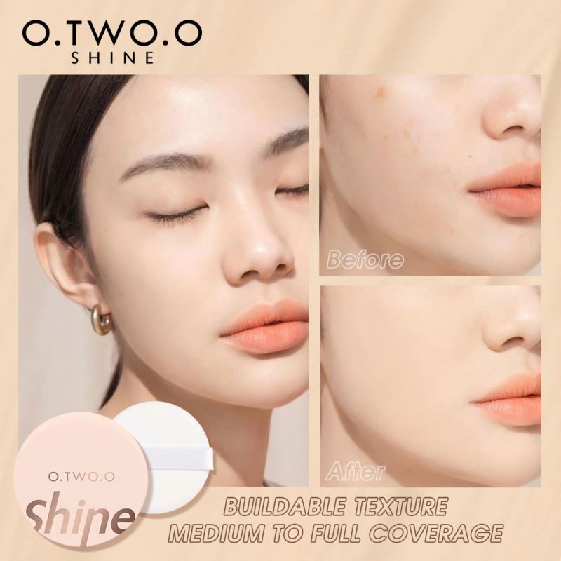 O.TWO.O Hot Sale Custom Logo Cosmetics Organic CC Air Cushion Long Lasting BB Cream