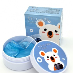 factory Oem Herbal Blueberry Nourishing Removes Dark Circles Under Bags Hydrogel Sleep Collagen Crystal Gel Eye Mask