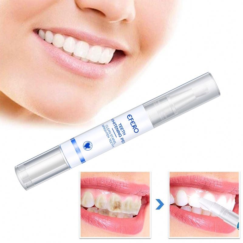 EFERO 1Pcs Cleaning Serum Remove Plaque Stains Dental Tools Whiten Teeth Oral Hygiene Tooth Whitening Pen