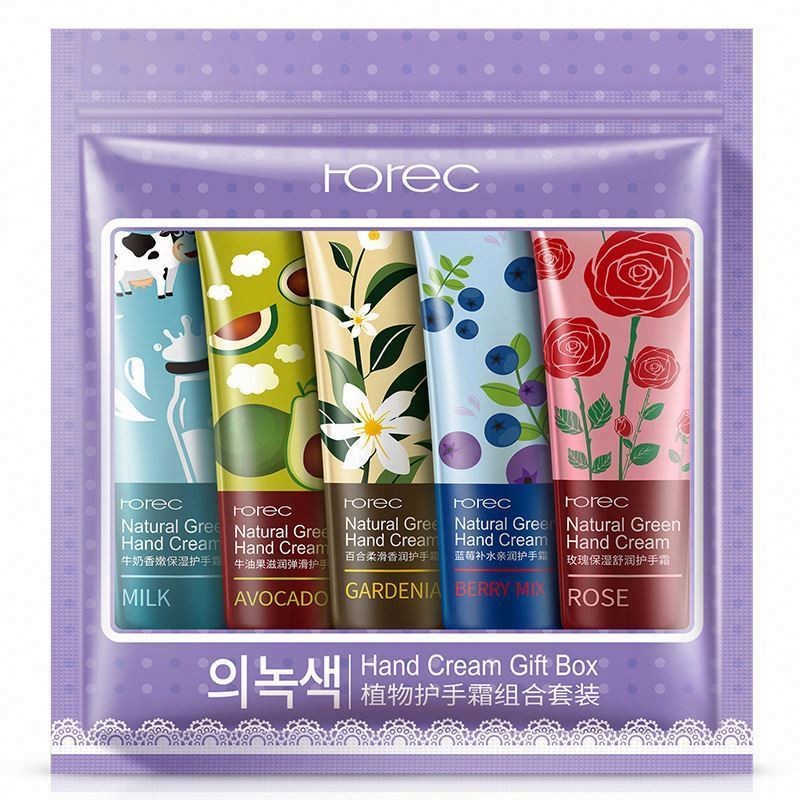 Anti Wrinkle Best Cream Set for Hand Care ODM Rorec Moisturizing Plant Extract