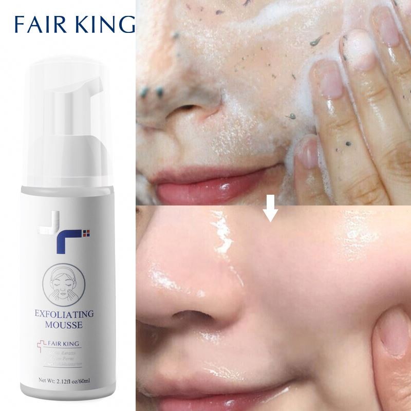 factory FAIR KING Beauty Clear Skin Care Deep Organic Enzyme Facial Cleansing Powder Private Label Exfoliating Mousse