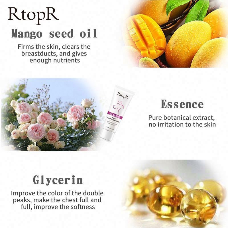 factory Discount now Mango Big Bust Body For Women Full Elasticity Chest Care Firming Lifting Fast Growth breast enhancement cream