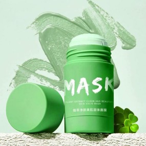 Private Label Remove Blackhead Cleansing Stick Skin Care Sold Green Tea Clay Facial Mask Sti