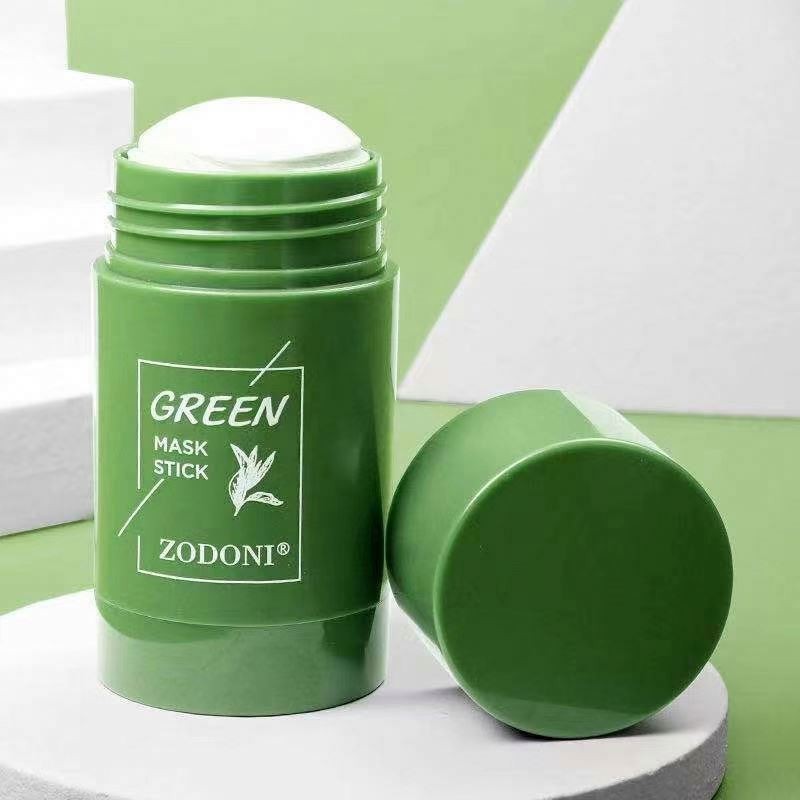 Private Label Remove Blackhead Cleansing Stick Skin Care Sold Green Tea Clay Facial Mask Sti