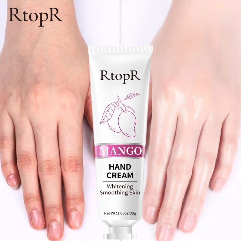 Oem RtopR Customized Private Label Mango Vitamin C Whitening Soft Moisturizing Hand Cream