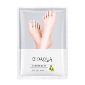 Wholesale BIOAQUA Avocado Nicotinamide Moisturizing Mask Exfoliating Improving Dryness Foot Repair Products