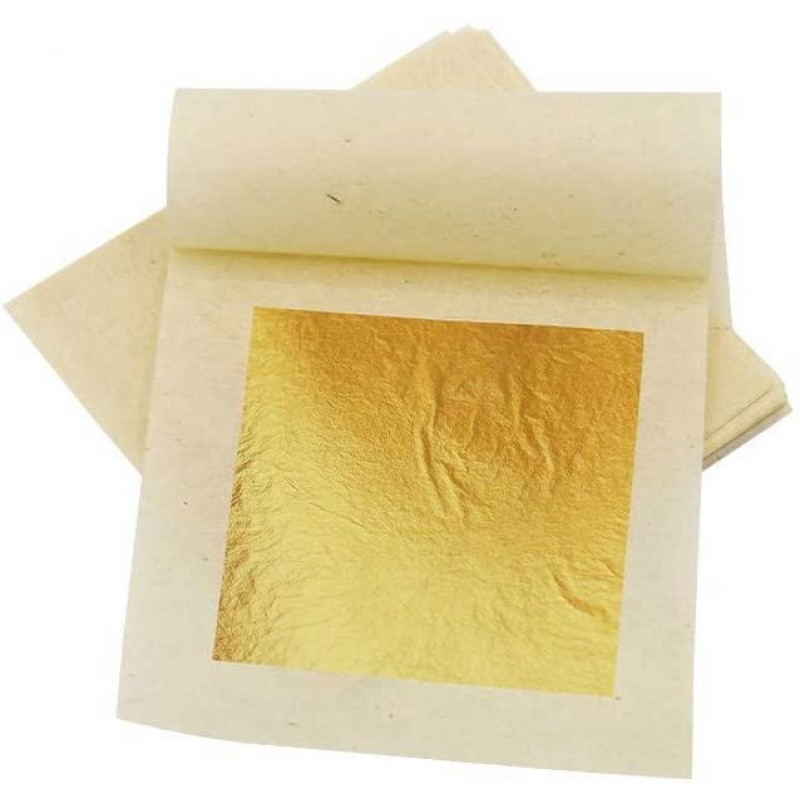 factory factory High Quality 24k Foil for Baking Decorative Gold Leaf Luxury Furniture