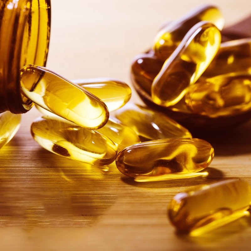 Factory Supply High Purity 1000mg EPA/DHA Omega 3 Fish Oil Liquid Marine Fish Oil Bulk Animal Extract