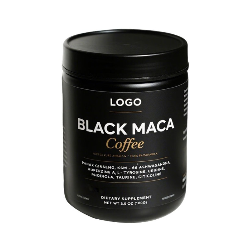 OEM ODM Energy Organic Maca Black Energy Instant Herbal Maca Instant Potent Maca Men Energy Coffee