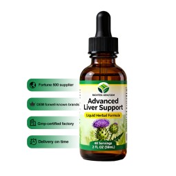 GMP Certified Liquid Drops Herbal Formula with Milk Thistle