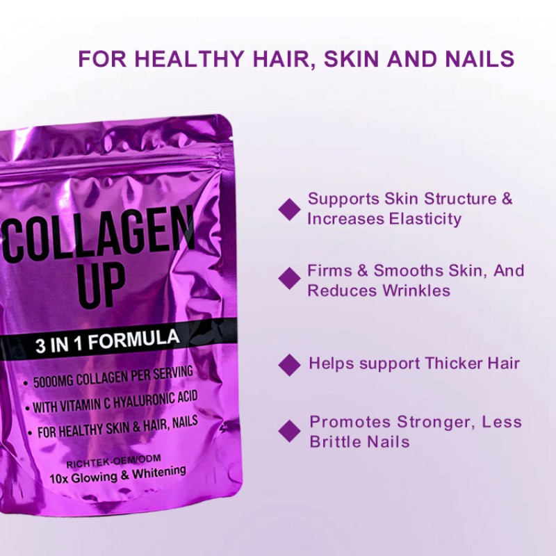 OEM ODM Collagen Hyaluronic Acid Drink Supplement Marine Collagen Drink