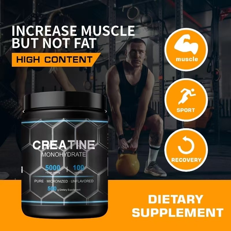 OEM Pre-Workout Creatine Monohydrate Whey Protein Powder Enhance Sports Performance Increase Energy Herbal Supplement