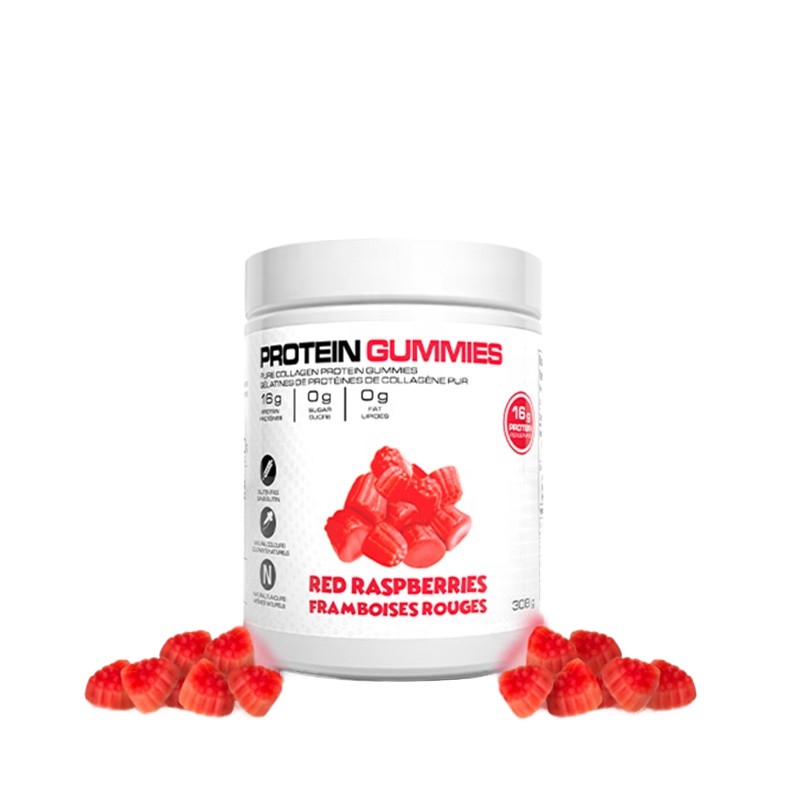 Private Label Pre-Workout Protein Gummies Collagen Infused Vitamin for Adult Muscle Growth