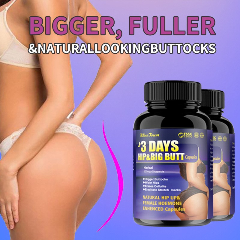 OEM Factory Supply Pure Natural Buttocks Herbal Extract Capsules for Female Buttocks Enlargement Herbal Supplement