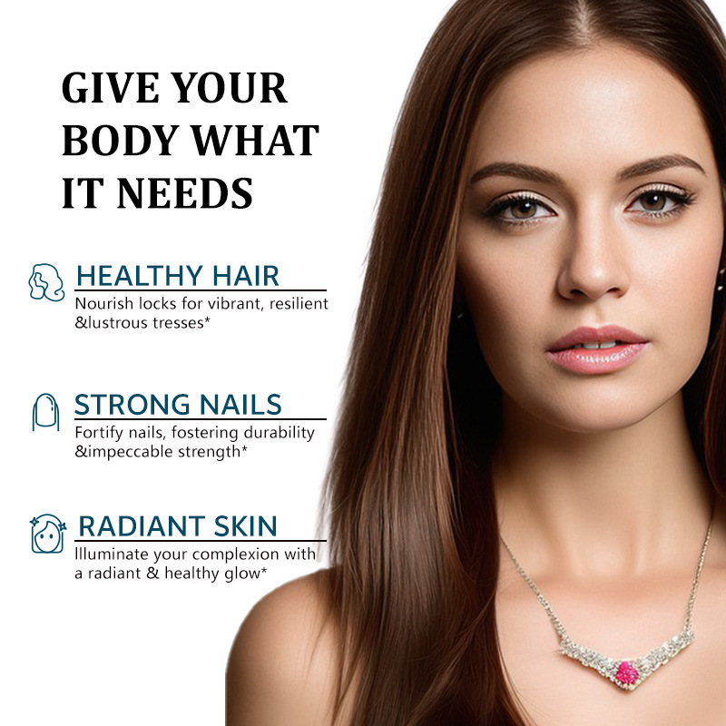 Sugar-Free Hair Growth Gummies with Biotin Keratin Multivitamin Blend for Stronger Longer Hair Vitamin for Adults