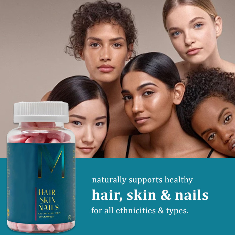 Sugar-Free Hair Growth Gummies with Biotin Keratin Multivitamin Blend for Stronger Longer Hair Vitamin for Adults