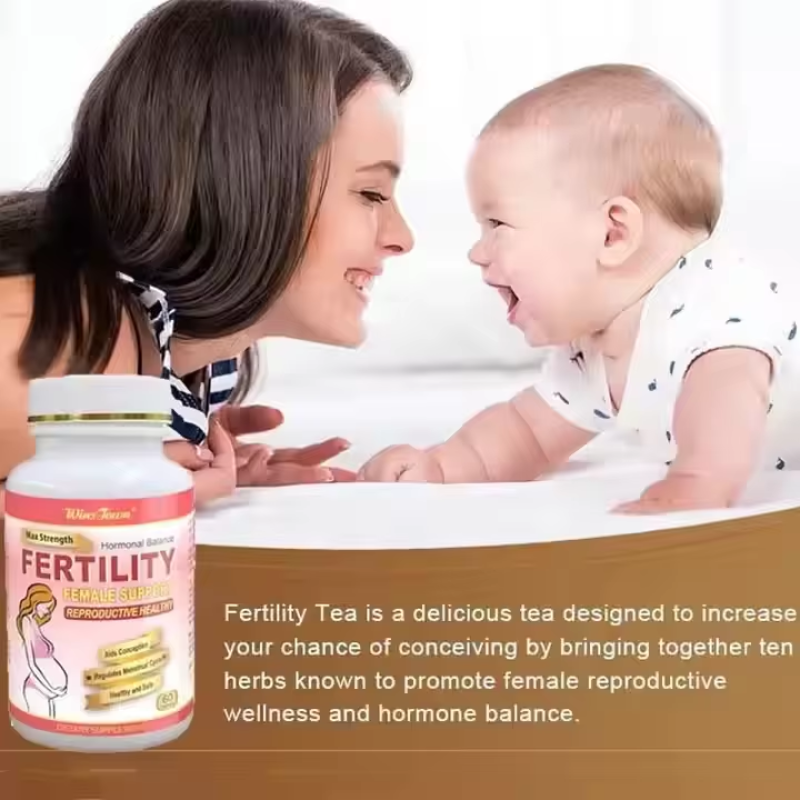 Women's Natural Herbal Supplement Hormone Balance Adult Female Fertility Optimization Fertility Health Focus on Pregnant Women