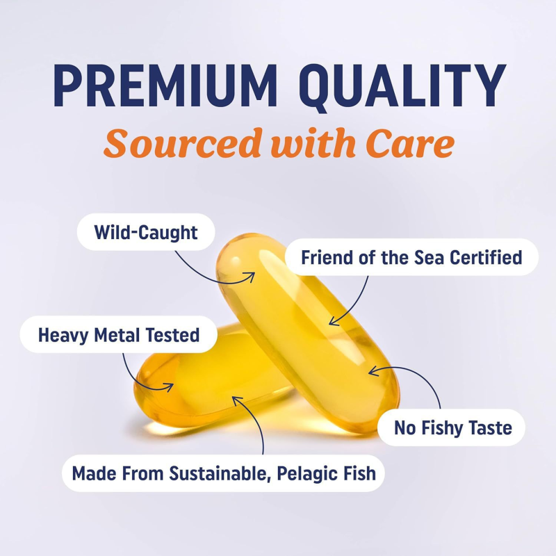 Professional Custom Omega-3 Fish Oil Dietary Supplement B2B Supplier for Joint and Cognitive Health OEM Formula