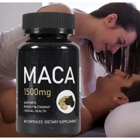 Maca Ginseng Antioxidant Health Supplement Capsules Male Adult Male Energy Powder