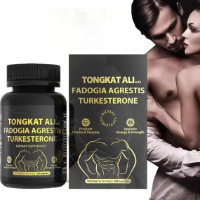 Tongkat Ali Male Libido Enhancement Capsules Adult Male Enhancer Boost Energy & Promote Stamina Herbal Supplement