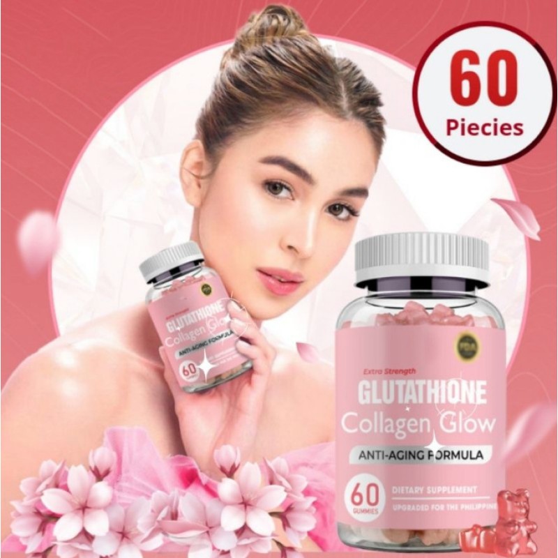 Herbal Supplement Glutathione Gummies with Collagen Spot Removal Anti-Aging Beneficial Beauty Product