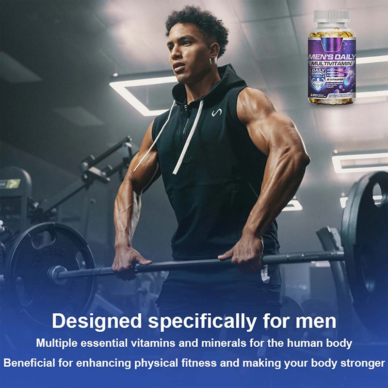 Men's Multivitamin Mineral Soft Capsules Manufacturer Price Wholesale Vitamin Mineral Adult Soft Capsules
