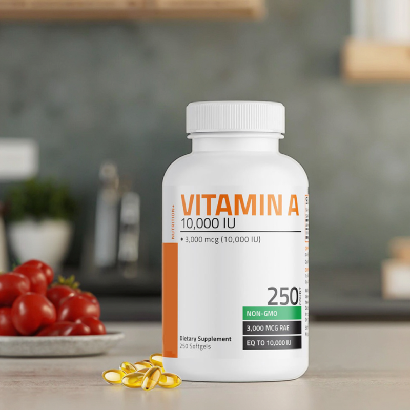 Adult OEM Food Grade Vitamin A Soft Capsules Support Healthy Vision and Immune System Soft Capsule Dosage